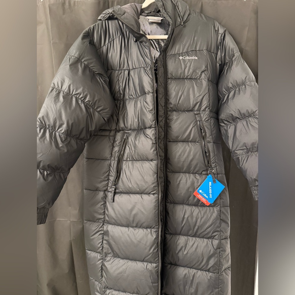 Columbia Black Thermal Reflective Jacket